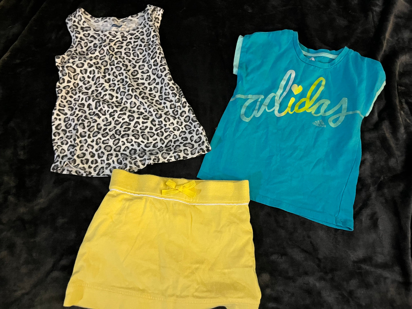 Girls Adidas Yellow Skirt Lot 3t