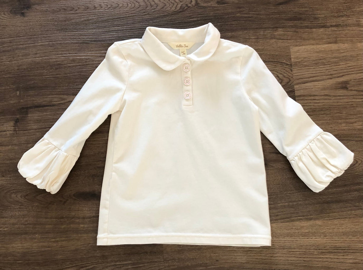#137 Matilda Jane shirt girls 6