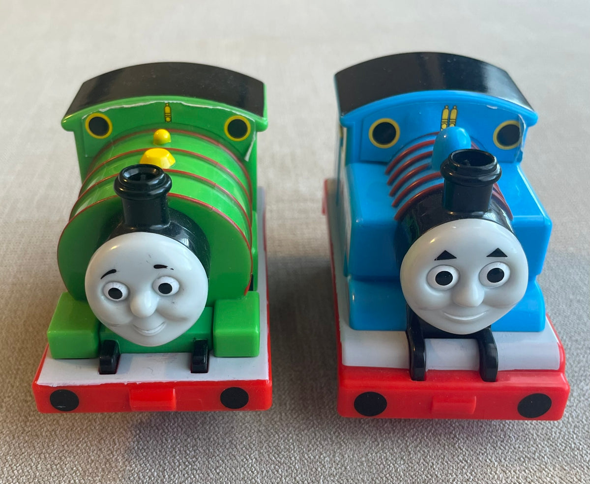 Seller #12 | Thomas and Friends Pull Back & Go Percy and Thomas Plastic Trains