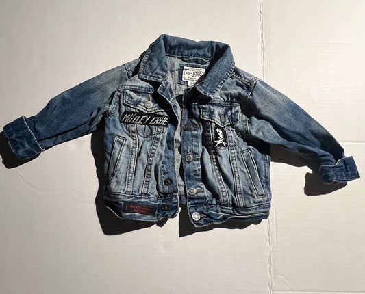 #100 Gender Neutral 24mo Rock Jean Jacket