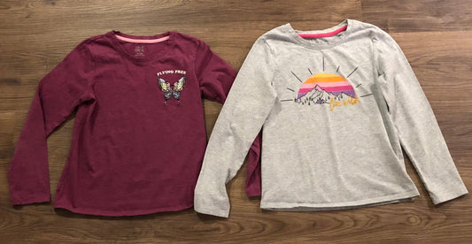 #137 Girls shirts size 7/8