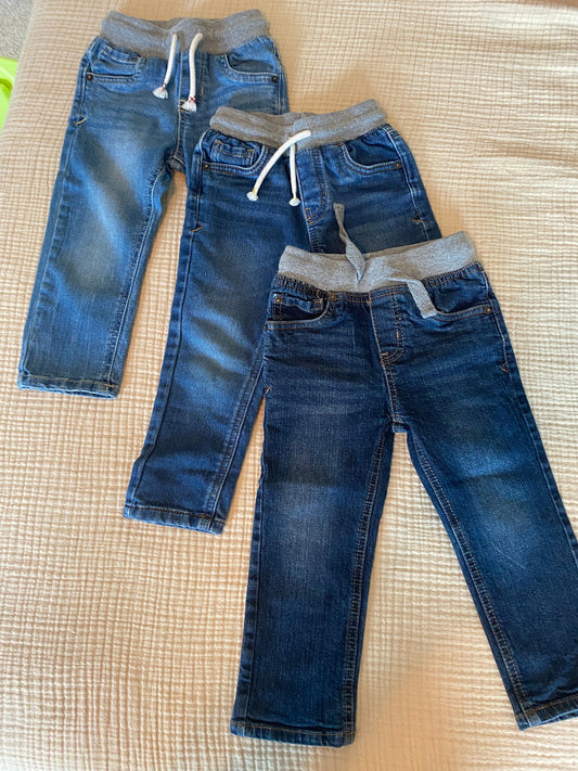 #63-boys cat and Jack jeans 2T