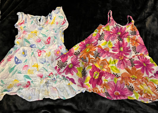 Butterfly and Flower Dress Set -4