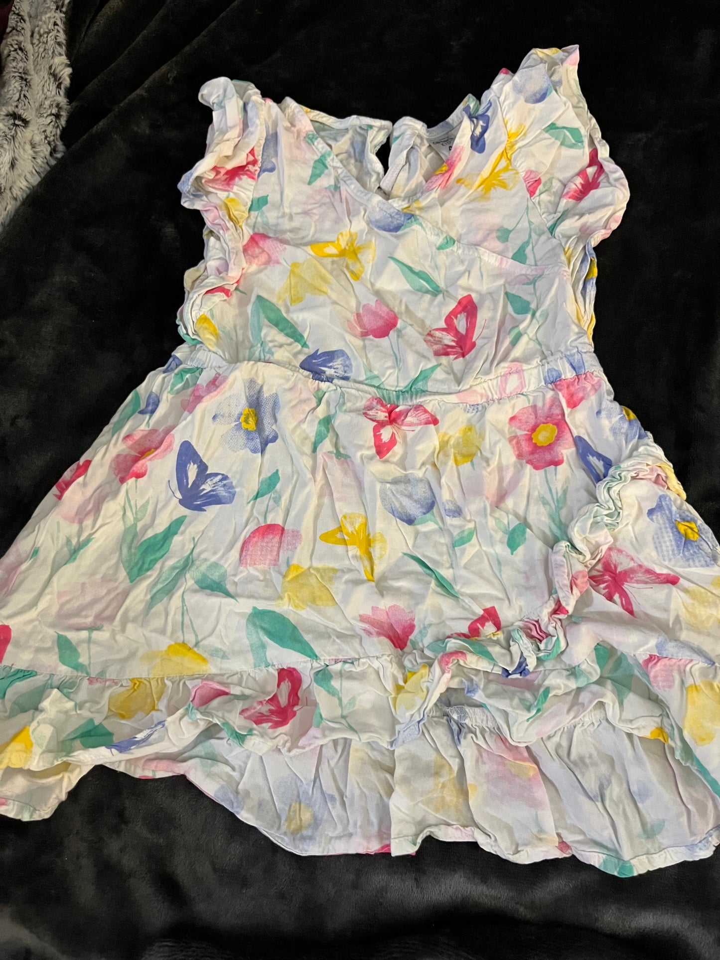 Butterfly and Flower Dress Set -4