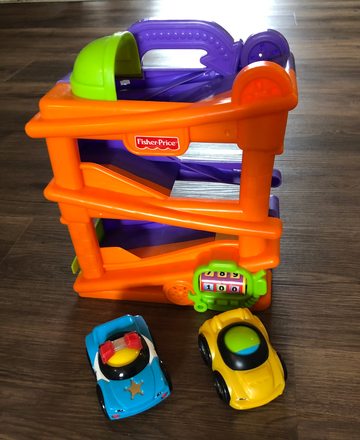 #137 Fisher Price car track