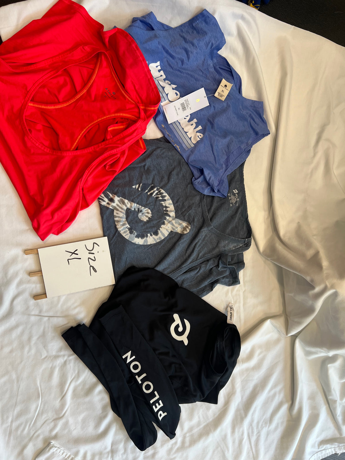 #24 size XL peloton and athleta bundle