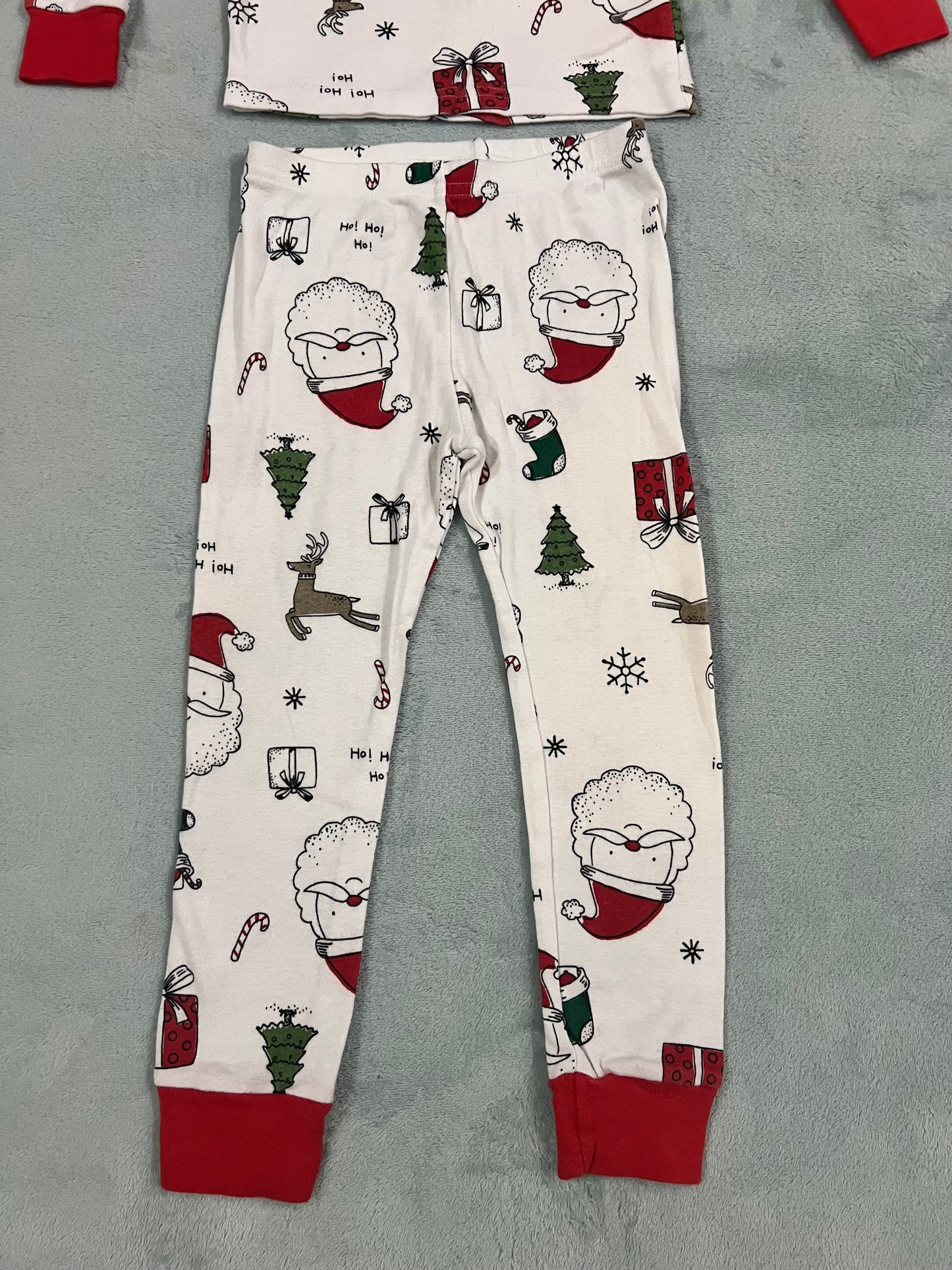 #5 Carters Gender Neutral Christmas Pajamas 4t