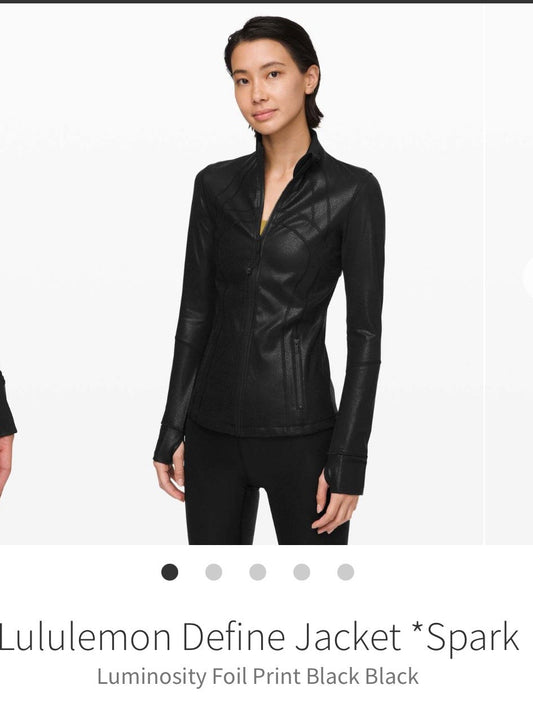 #130 Lululemon Sz 4 Define Jacket