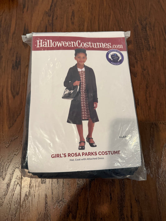 208 Rosa parks costume- never opened - REDUCED