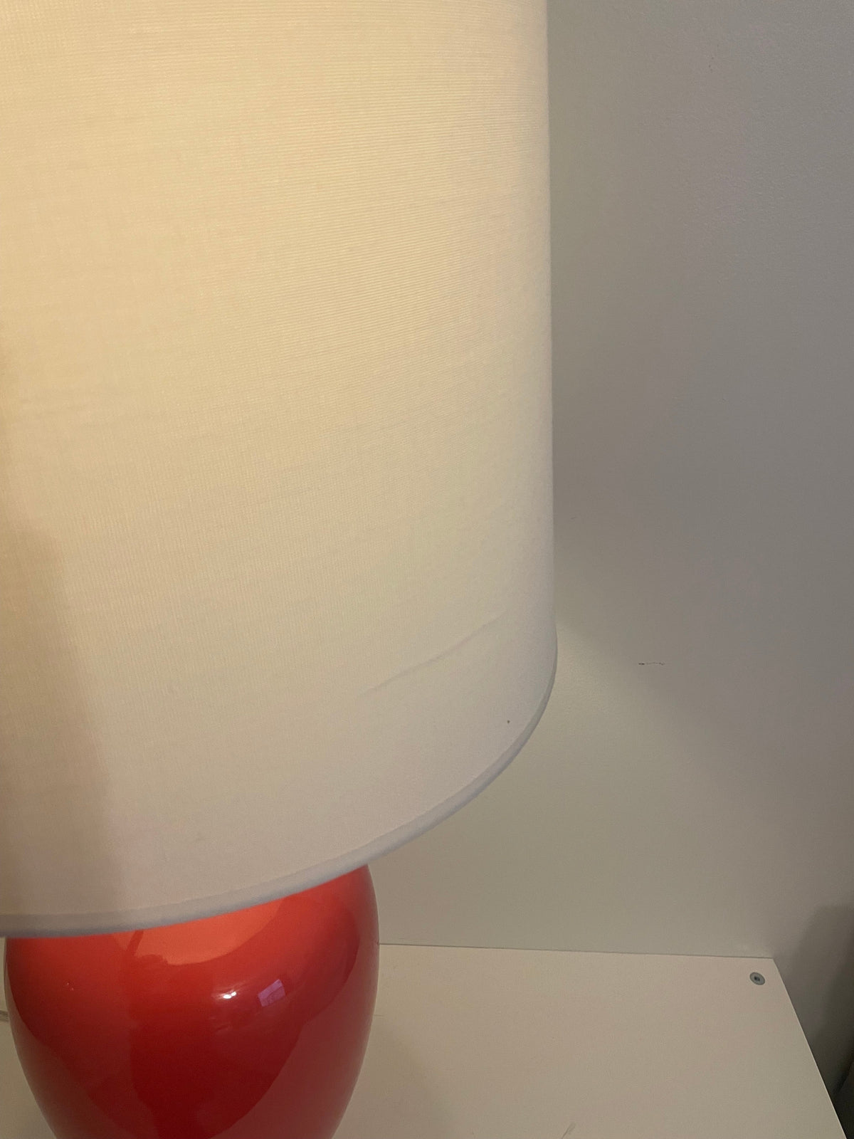 Seller #12 | Ballard Designs | Pair of Identical Coral Lamps with White Lamp Shades