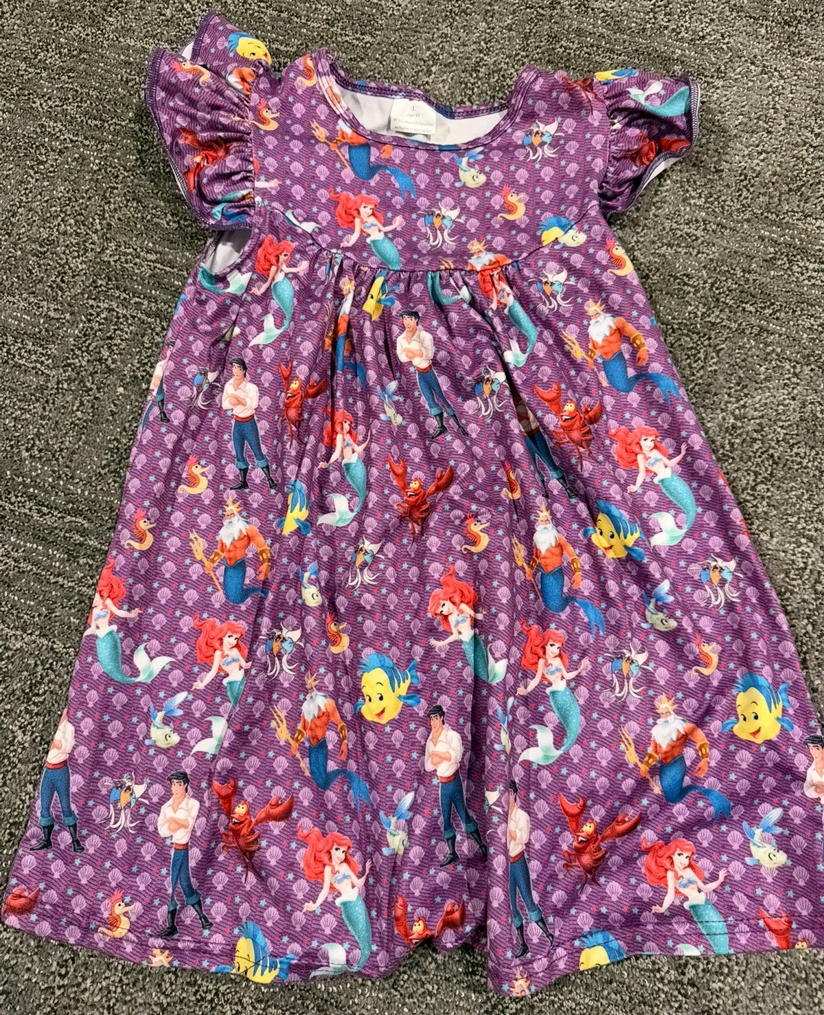 #133 Disney Ariel 4T dress