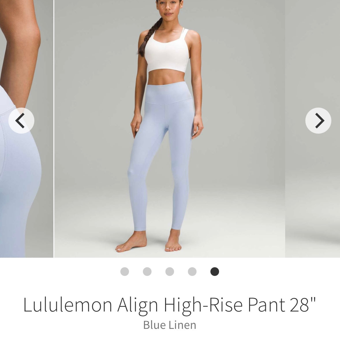 #133 Lululemon Sz 4 Align Leggings Pants 28 inch