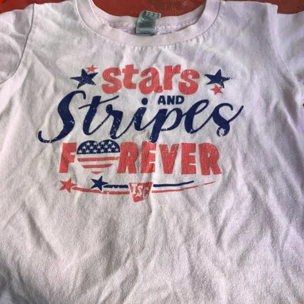 Seller #223 - Pink Patriotic Shirt size 3 T