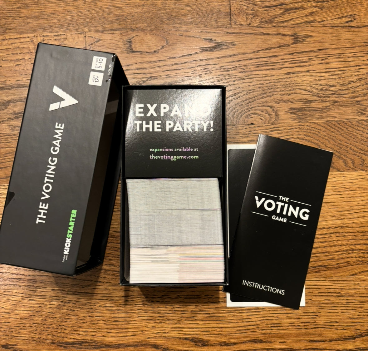 Seller #195 - The Voting Game - the Adult Party Game About Your Friends