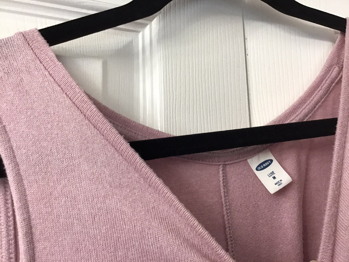#90: Old Navy Women’s Mauve Sleeveless Tank Top Size Medium