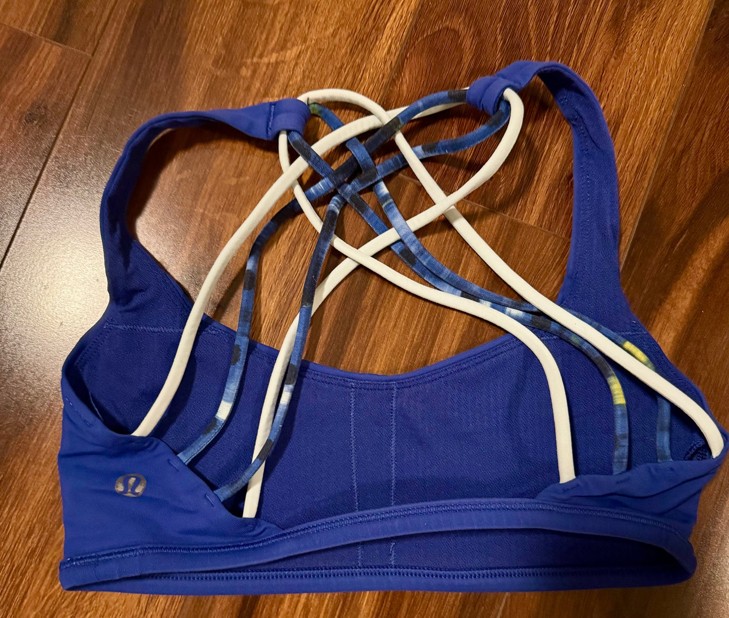 Seller #144 Lululemon Cobalt Blue Sports Bra Size 4
