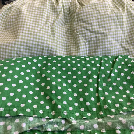Seller #223 - Crib & Toddler Bed - Bed skirts