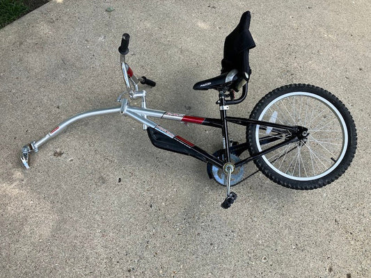 #119-WeeRide Tag Along Copilot Bike Trailer Seat