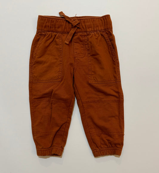 12-18 months Boys Tea Brown Cargo Pants