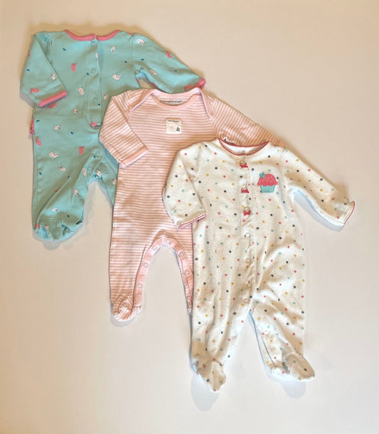 Seller #60 Sleeper/Sleep n play Bundle Girls Size 3 month