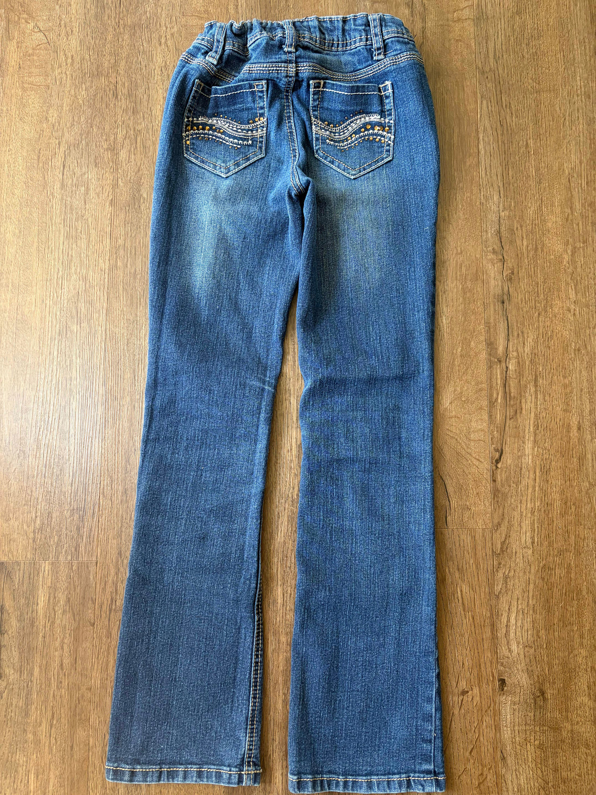 #126 VGUC Vanilla Star Dark Wash Jeans Girls 12
