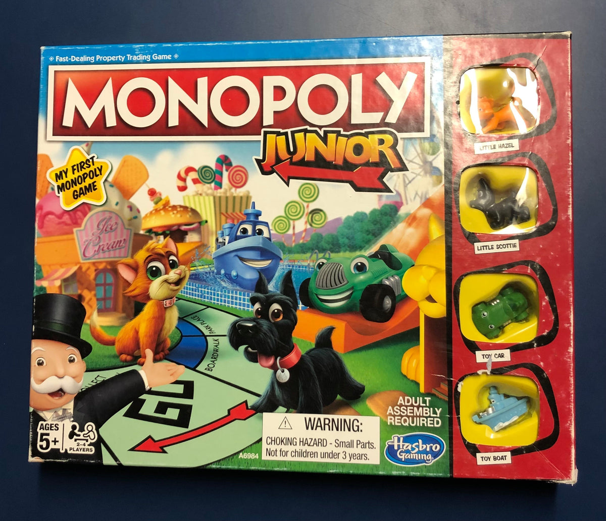 #137 Monopoly Jr board game