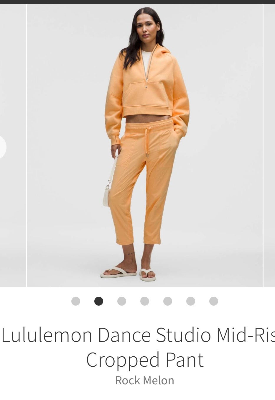 #130 Lululemon Sz 0 Dance Studio Midrise Crop Pants