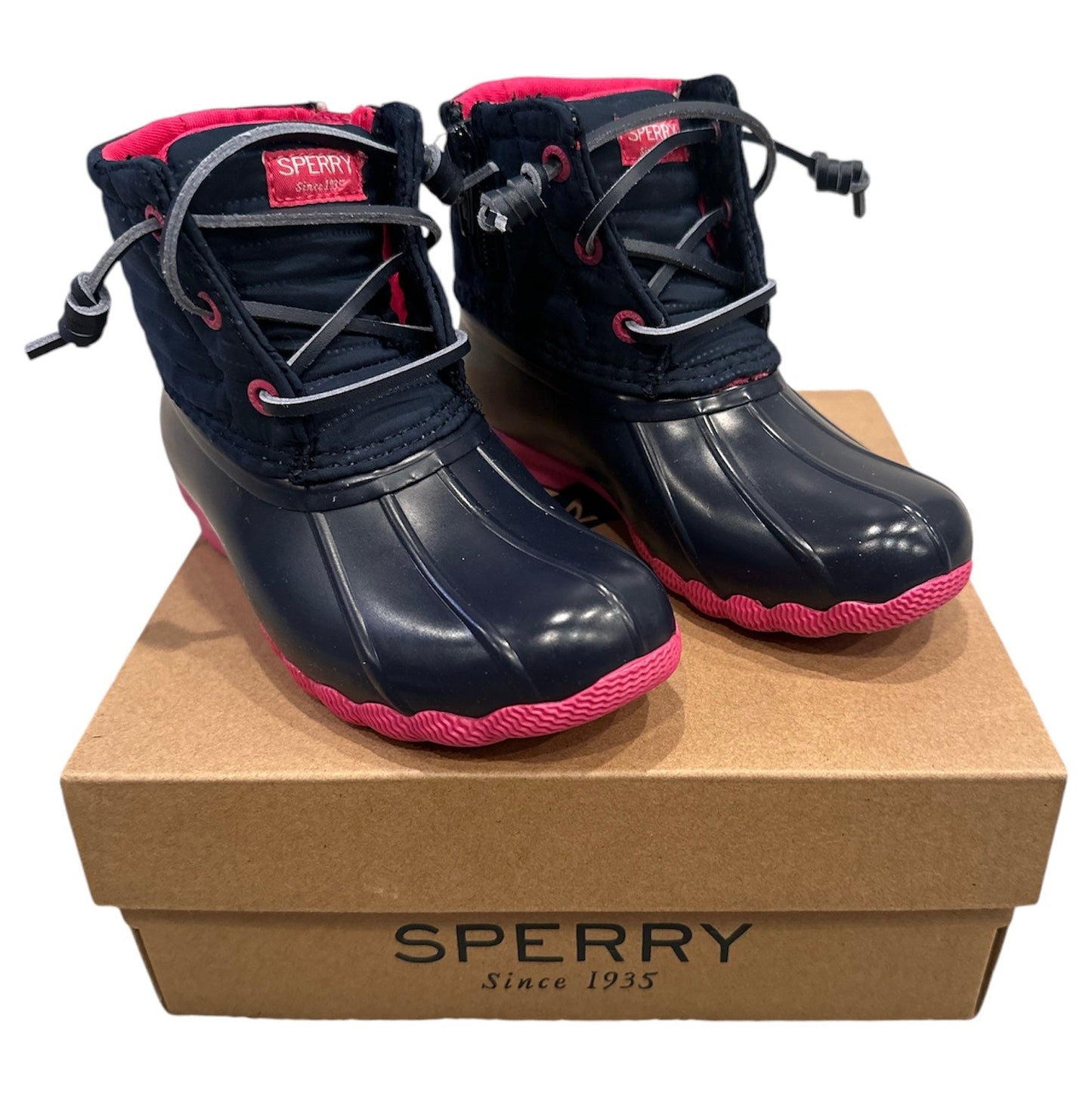 Seller #140 Girls Sperry boots size 10 EUC