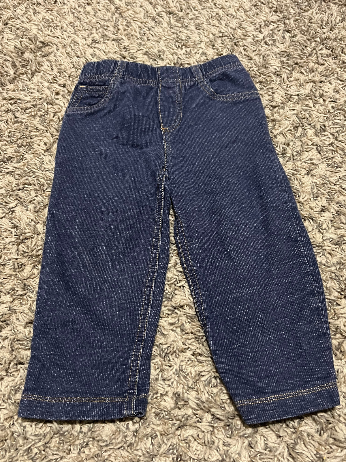 #45 Carters Dark Blue Jeans Size 24 months