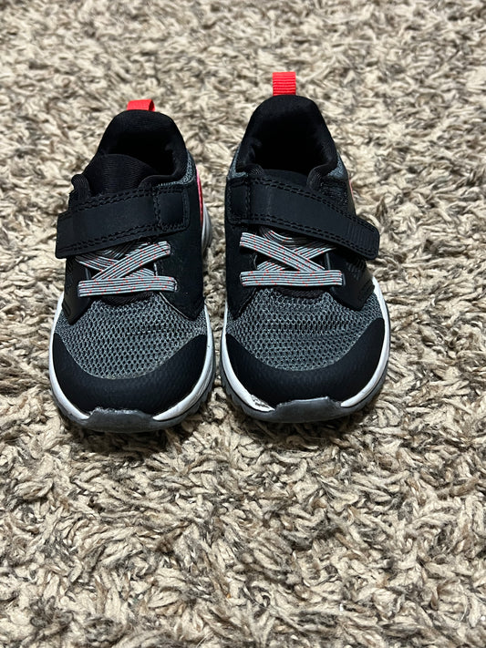 #45 Cat & Jack Black Tennis Shoes Size 6