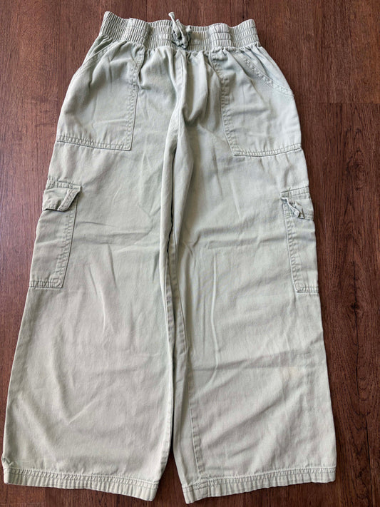 #126 Art Class Army Green Cargo Pants Girls M 8