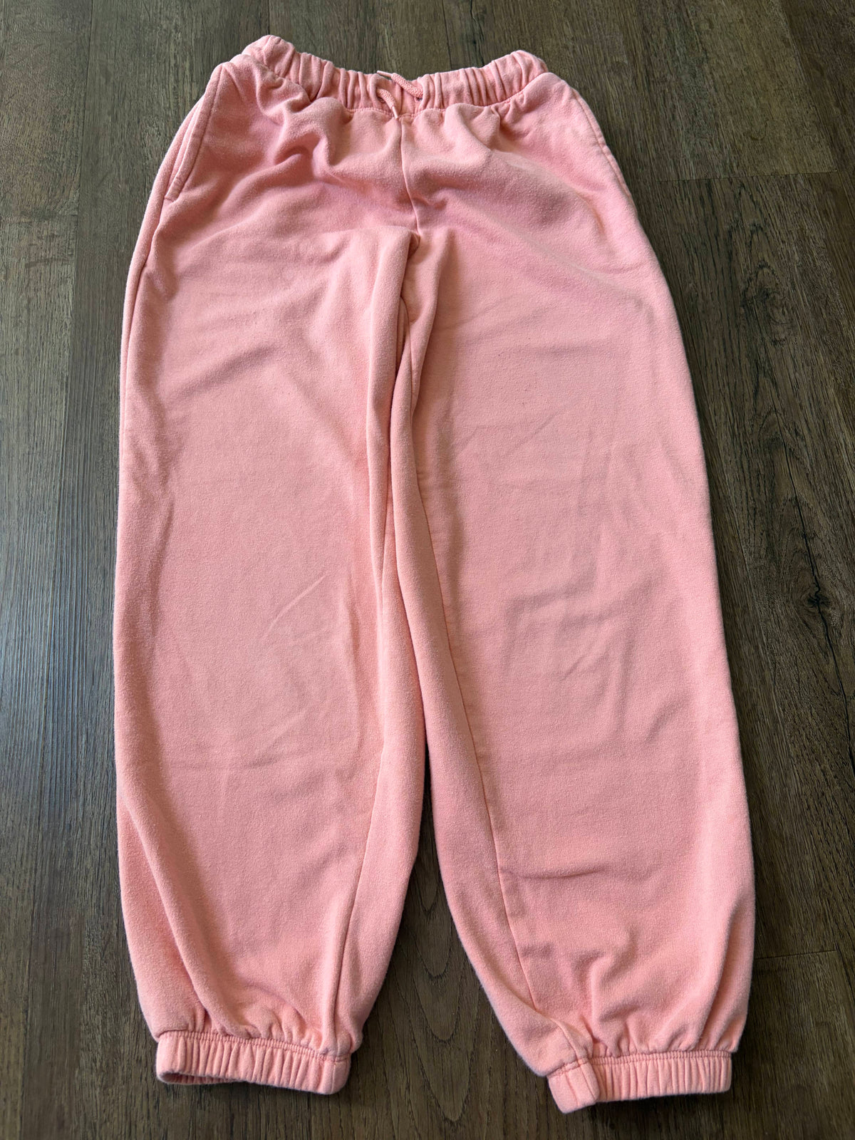 #126 Old Navy Coral Sweatpants Girls M 8