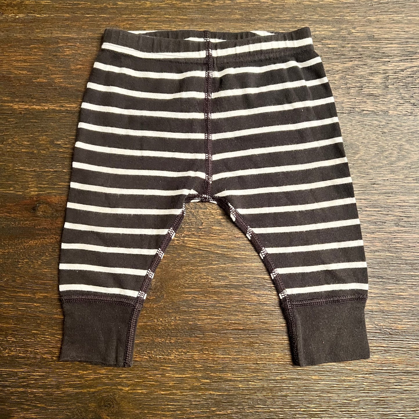 #5 Hanna Andersson Striped Pull On Pants, Boys 3-6 months