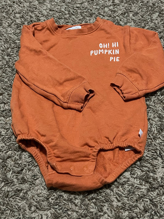 Seller #45 Organic Little Planet by Carters Sweatshirt material Fall Onesie (1 of 2)