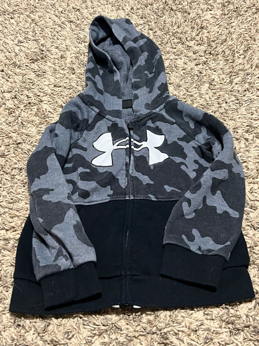 #45 Under Armor Zip Up Sweatshirt Size 3t