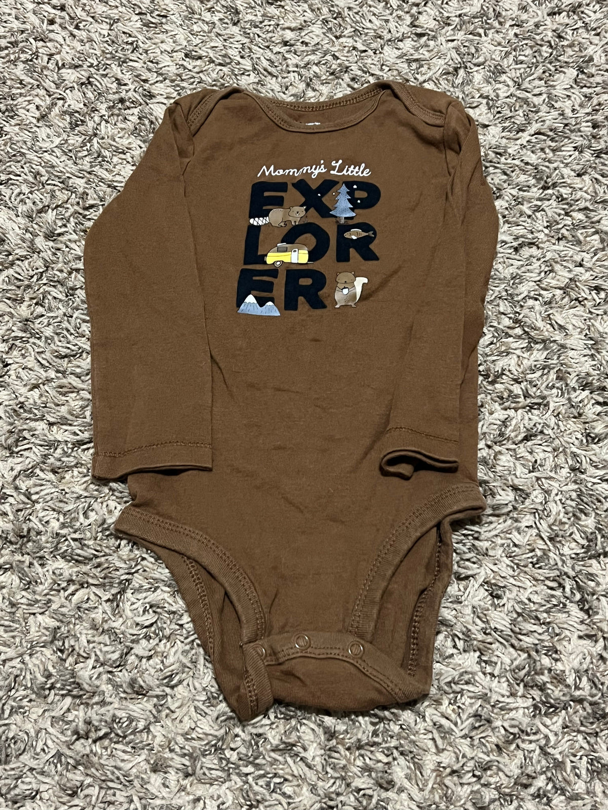 Seller #45 Carters Long Sleeve Onesie Size 24 months
