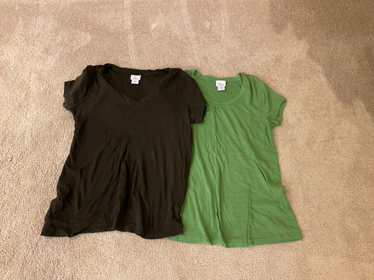 Motherhood-T-shirt (2)-Green & Black-XL