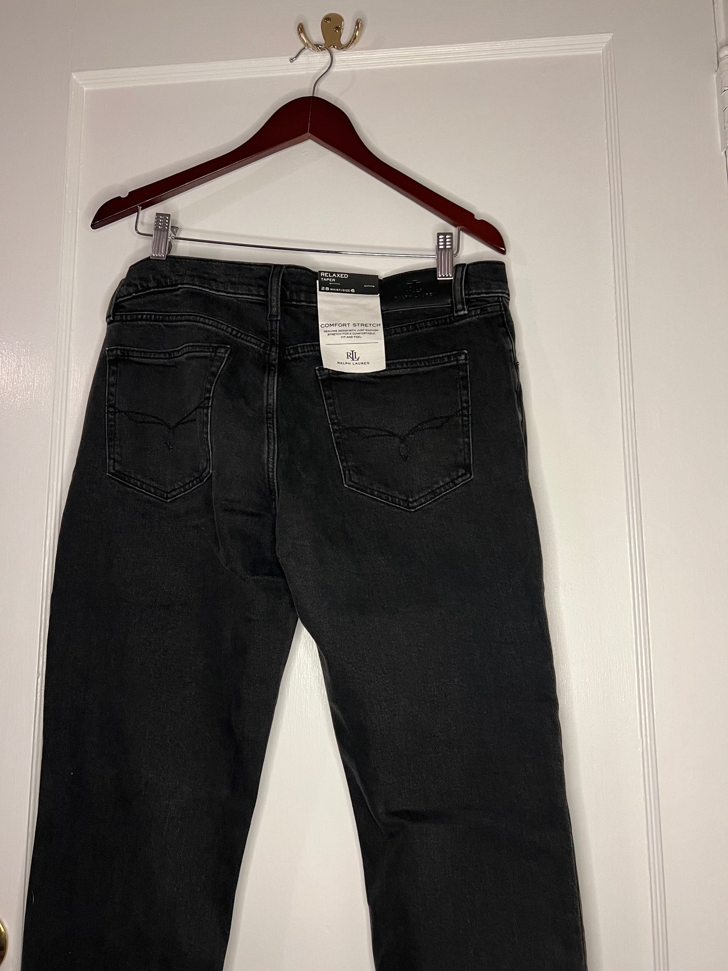 NWT Ralph Lauren Relaxed Fit Jeans Size 6 / 28 Waist PPU 45208 or SCO Spring Sale