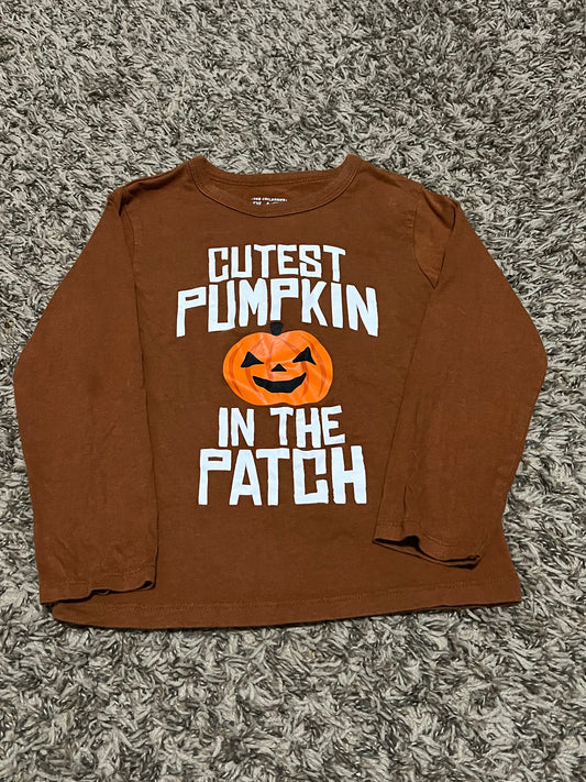 Seller #45 Children's Place Cutest Pumpkin Long Sleeve tshirt Size 3t