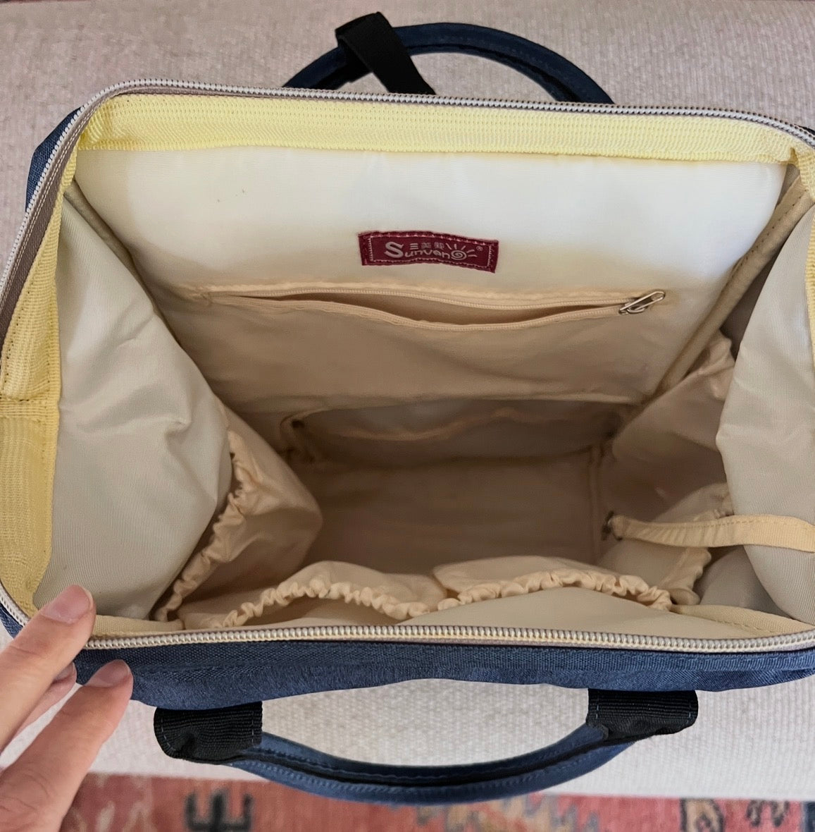 women's backpack or diaper bag, EUC