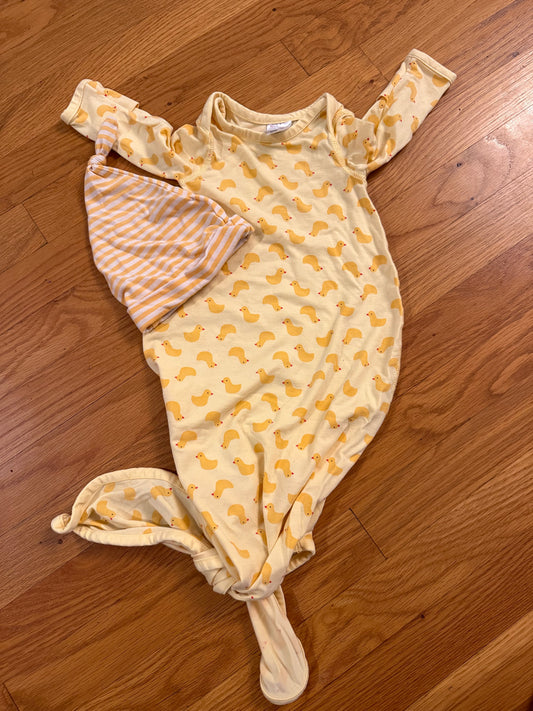 Seller #152 - Hanna Anderson 0-3 Months duck gown