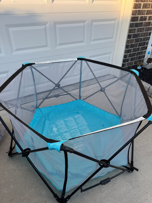 Seller #22 - Regalo 8-sided Portable Playard - GUC