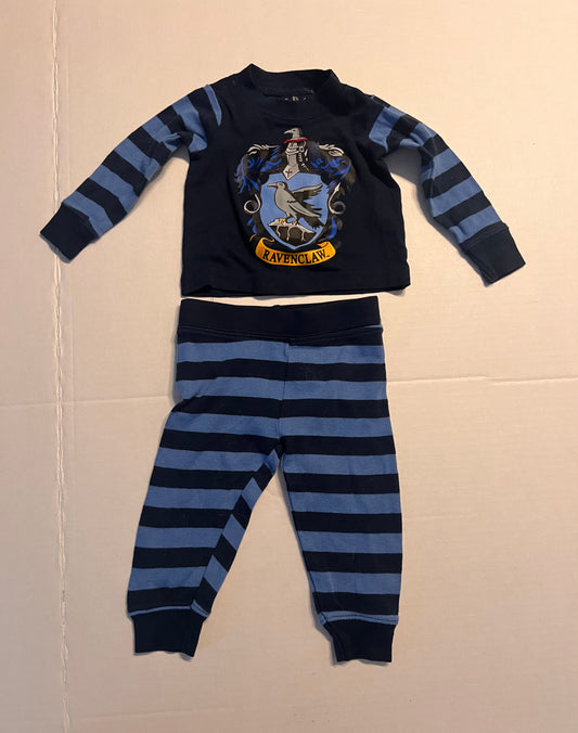 #74B Ravenclaw 6mo pjs