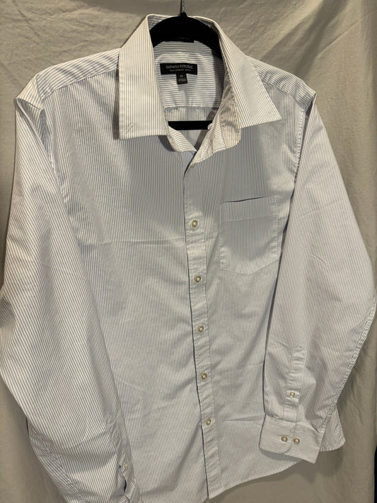 Men’s Banana Republic Tech Stretch Cotton Dress Shirt Size Medium