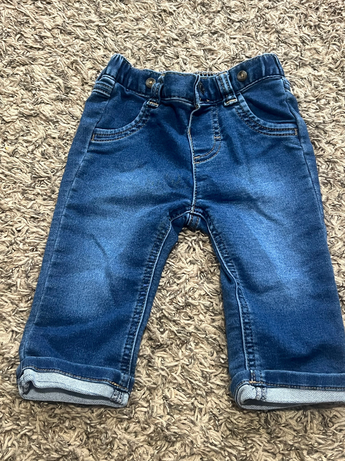 Seller #4 Baby Cat & Jack blue jeans Size 6-9 months