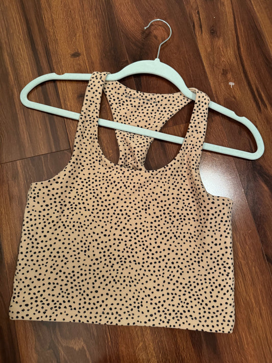Seller #144 Abercrombie and Fitch Leopard Athletic Crop Top - Size SMALL