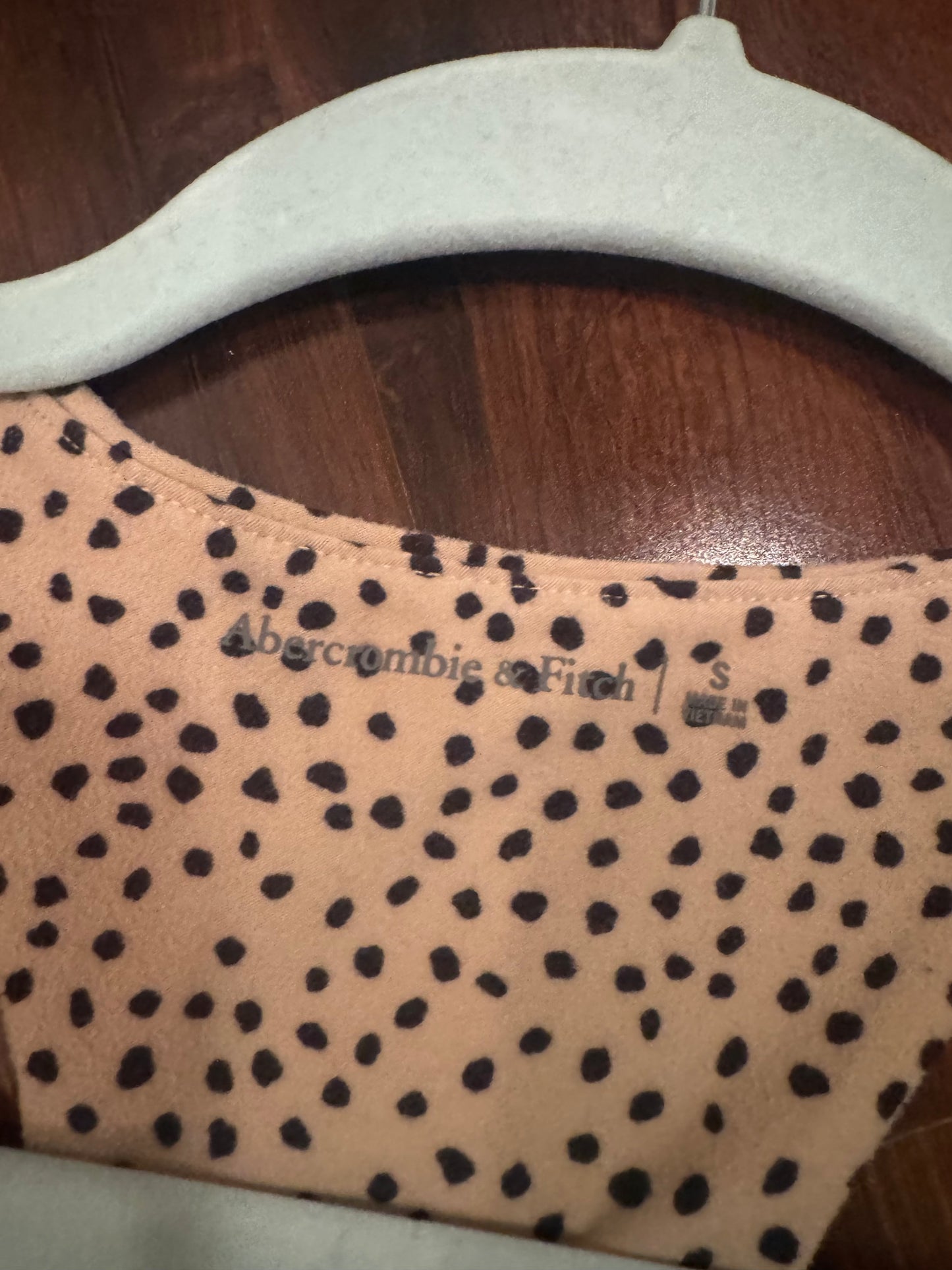 Seller #144 Abercrombie and Fitch Leopard Athletic Crop Top - Size SMALL