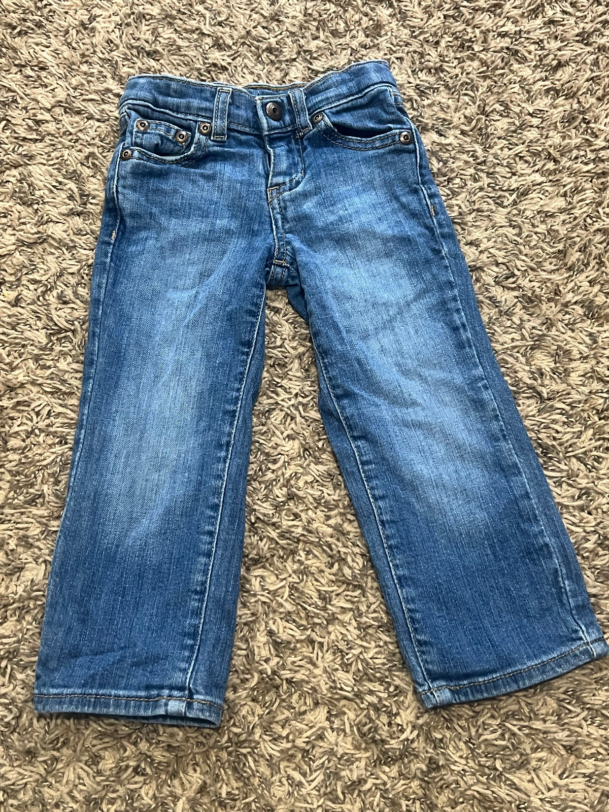 Seller #45 Jumping Beans Adjustable Waist Blue Jeans size 2t