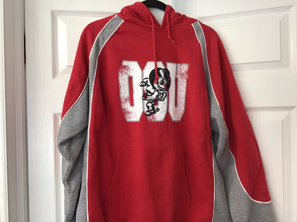 #90: Ohio State Buckeyes Brutus Hoodie Size Large