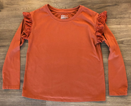 #137 Cat & Jack shirt girls L (10/12)